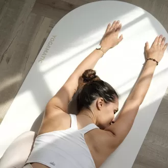 Las colchonetas de yoga — Infinity White Premium Light